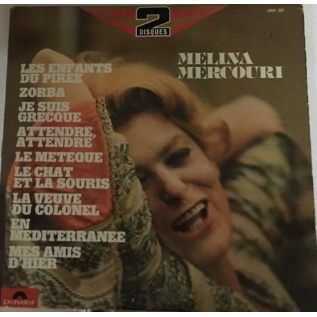 Melina Mercouri ‎– Melina Mercouri 2LP