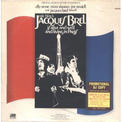 Elly Stone, Mort Shuman, Joe Masiell With Jacques Brel ‎– Eric Blau's Jacques Brel Is Alive And Well And Living In Paris- 2LP