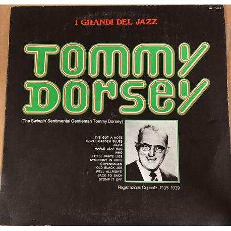 The Swingin' Sentimental Gentleman Tommy Dorsey - I Grandi Del Jazz Plak