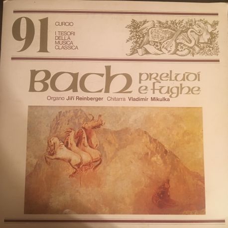 Johann Sebastian Bach ‎– Preludi E Fughe Plak