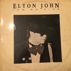 Elton John ‎– Ice On Fire Türk Baskı Plak