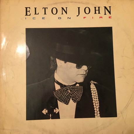Elton John ‎– Ice On Fire Türk Baskı Plak